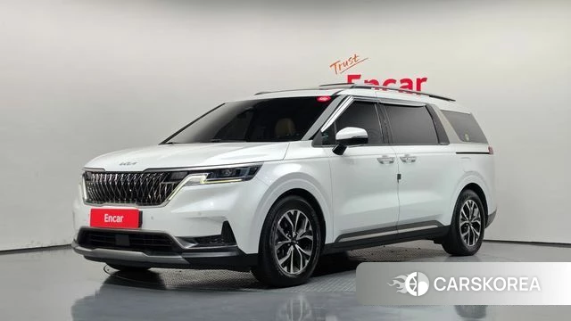 Kia Carnival 4th generation 2021 Белый из Кореи