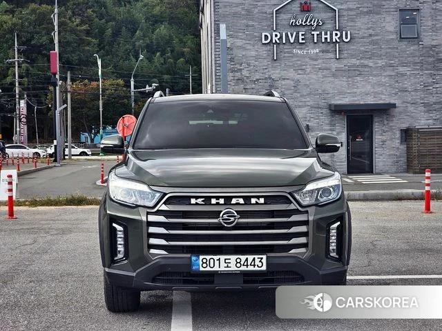 Ssangyong The New Rexton Sports Cannes 2021 Темно-зеленый из Кореи