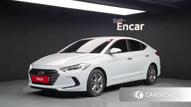 Hyundai Avante AD 2018 Белый из Кореи