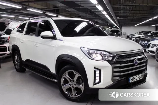 Ssangyong The New Rexton Sport 2021 Белый из Кореи
