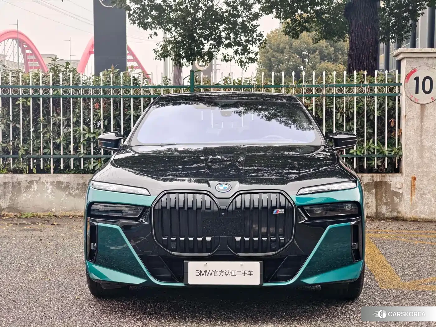 BMW i7 2024 Зеленый из Китая