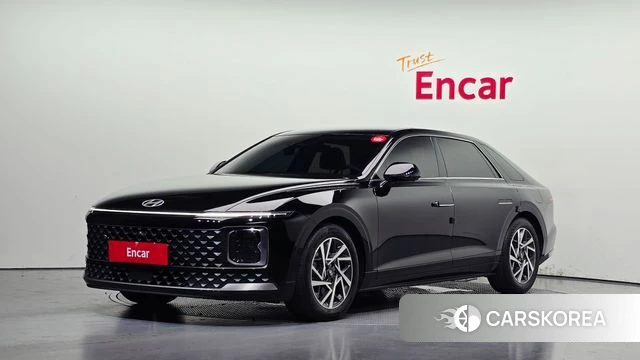 Hyundai Grandeur (GN7) 2023 Черный из Кореи