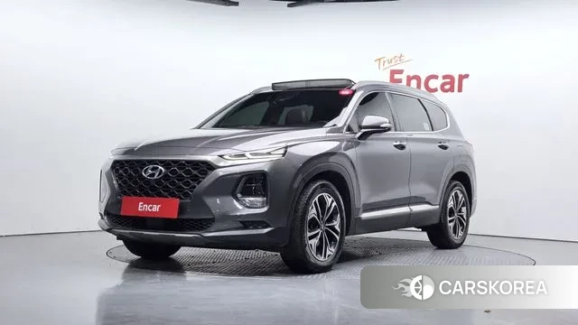 Hyundai Santa Fe TM 2018 Серый из Кореи