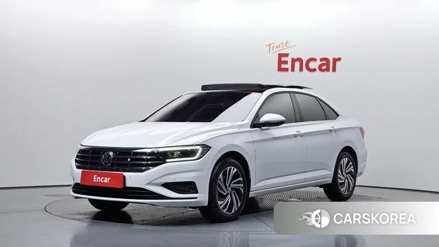 Volkswagen 7th Generation of Jetta 2021 Белый из Кореи