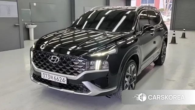 Hyundai The New Santa Fe 2021 Черный из Кореи