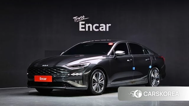 Kia K8 2021 Серый из Кореи