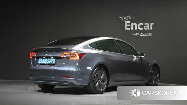 Tesla Model 3 2019 Серый из Кореи