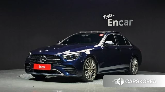 Mercedes-Benz E-Class W213 2021 Синий из Кореи