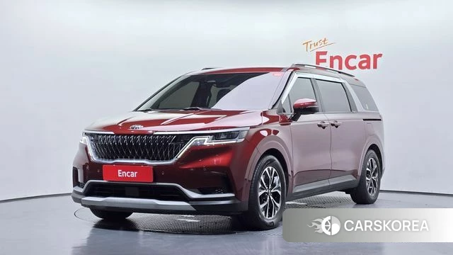 Kia Carnival 4th generation 2020 Красный из Кореи