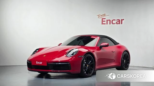 Porsche 911(992) 2024 Красный из Кореи