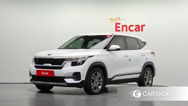 Kia Seltos 2021 Белый из Кореи