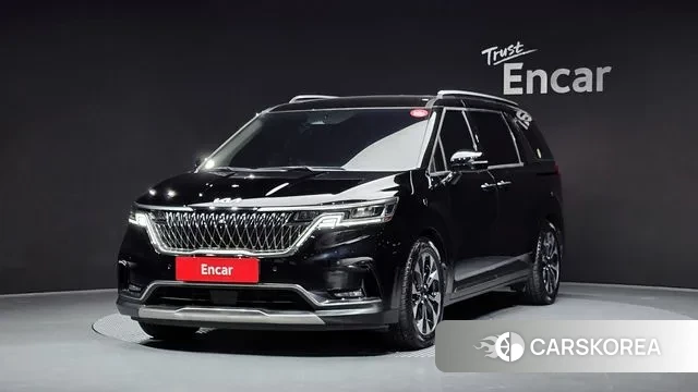 Kia Carnival 4th generation 2023 Черный из Кореи