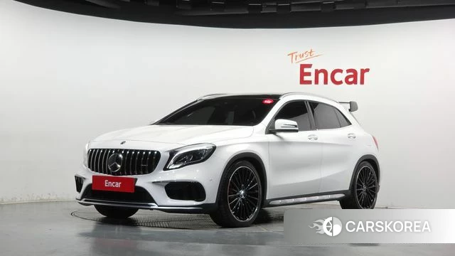 Mercedes-Benz GLA-Class X156 2018 Белый из Кореи