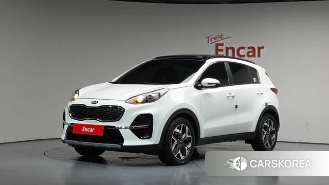 Kia Sportage The Bold 2019 Белый из Кореи