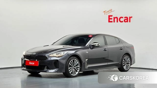 Kia Stinger 2018 Серый из Кореи