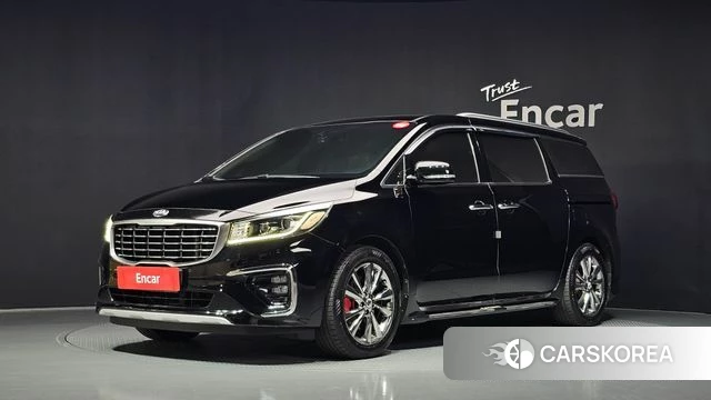 Kia The New Carnival 2018 Черный из Кореи