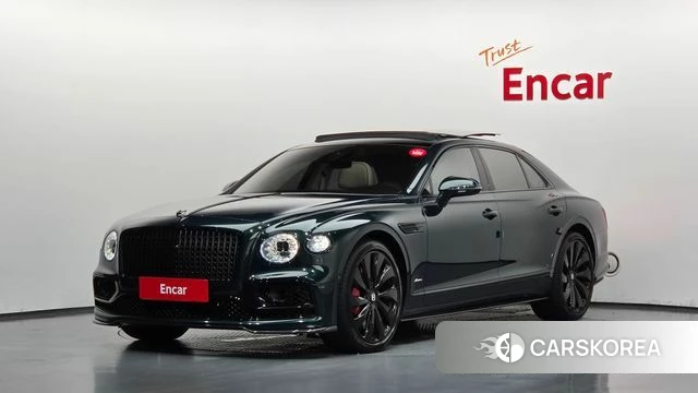 Bentley Flying Spur 3rd Generation 2023 Темно-зеленый из Кореи