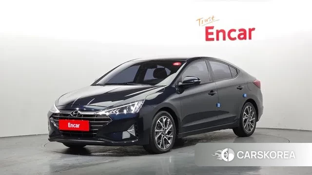 Hyundai The New Avante AD 2019 Синий из Кореи