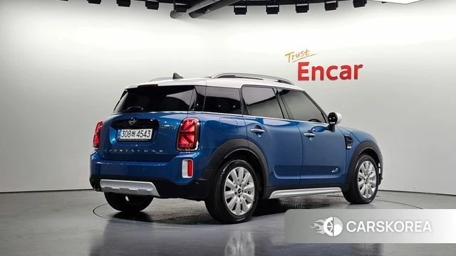 Mini Cooper D Countryman 2021 Синий из Кореи
