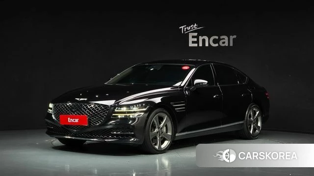 Genesis G80 (RG3) 2020 Черный из Кореи