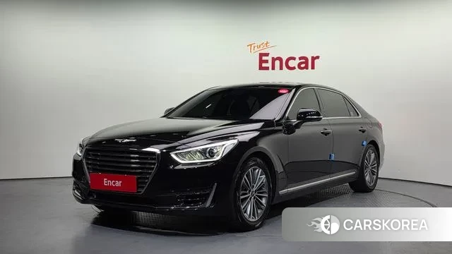 Genesis EQ900 2018 Черный из Кореи