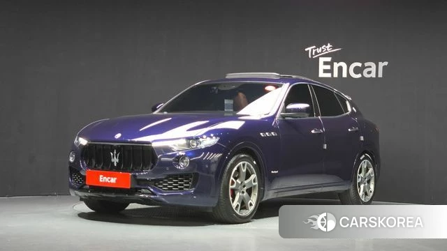 Maserati Levante 2018 Синий из Кореи