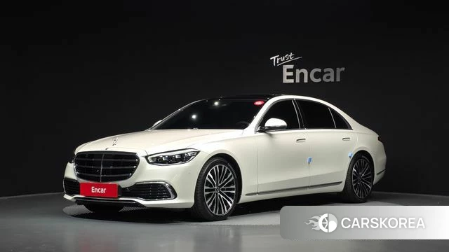 Mercedes-Benz S-Class W223 2023 Белый из Кореи