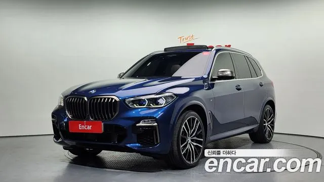 BMW X5 (G05) 2021 Синий из Кореи