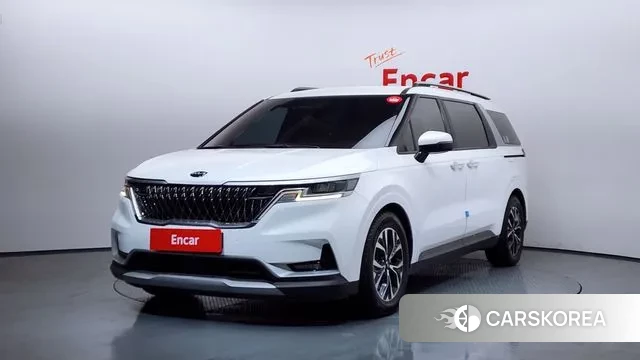 Kia Carnival 4th generation 2021 Белый из Кореи