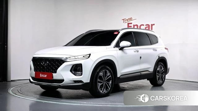 Hyundai Santa Fe TM 2019 Белый из Кореи