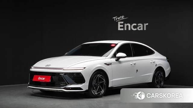 Hyundai Sonata D Edge (DN8) 2023 Белый из Кореи