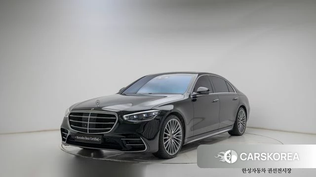 Mercedes-Benz S-Class W223 2023 Черный из Кореи