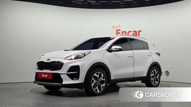 Kia Sportage The Bold 2019 Белый из Кореи