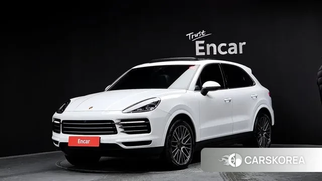 Porsche Cayenne (PO536) 2020 Белый из Кореи