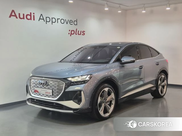 Audi Q4 e-Tron (F4) 2026 Небесно-голубой из Кореи