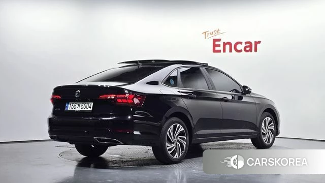 Volkswagen 7th Generation of Jetta 2021 Черный из Кореи