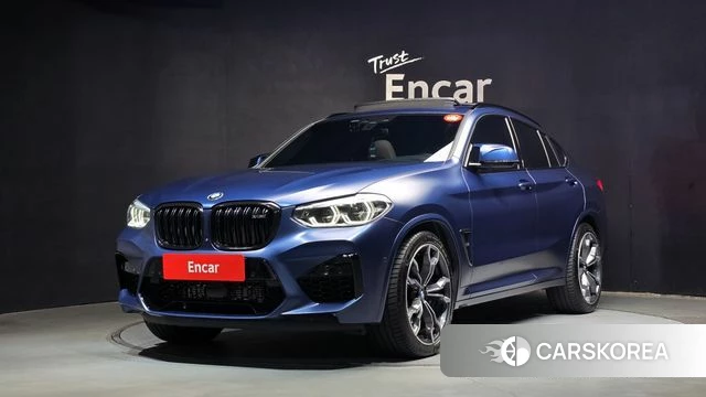 BMW X4M (G02) 2020 Синий из Кореи