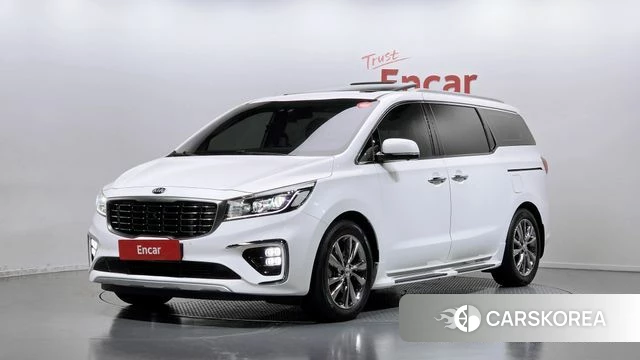 Kia The New Carnival 2018 Белый из Кореи