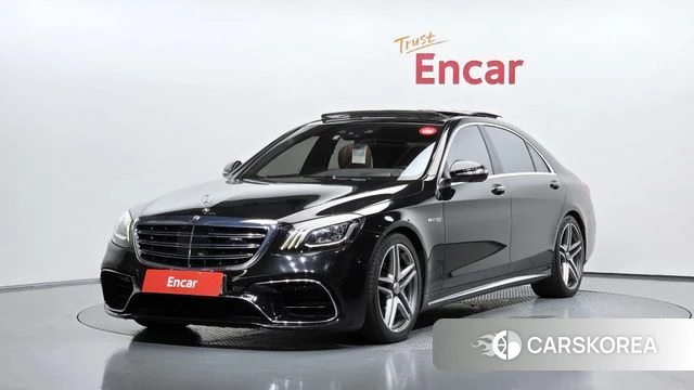 Mercedes-Benz S-Class W222 2018 Черный из Кореи