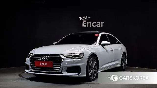 Audi A6 (C8) 2022 Белый из Кореи