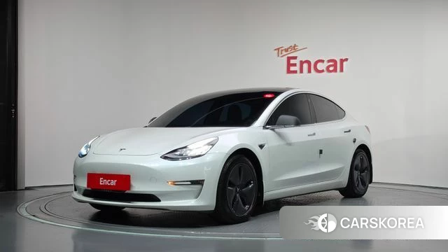 Tesla Model 3 2020 Белый из Кореи