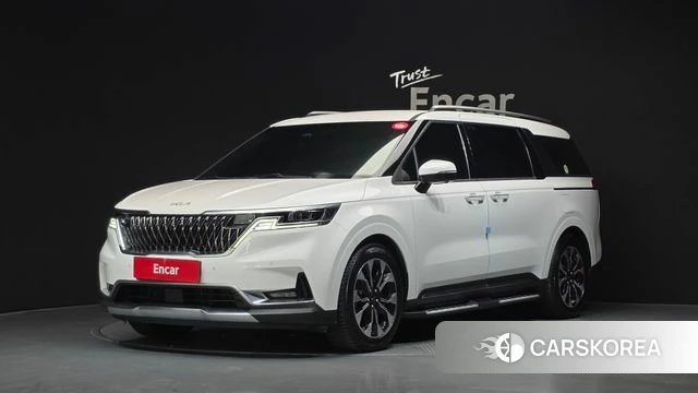 Kia Carnival 4th generation 2021 Белый из Кореи