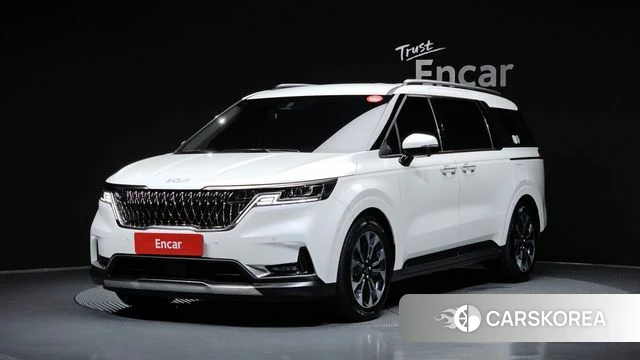 Kia Carnival 4th generation 2023 Белый из Кореи