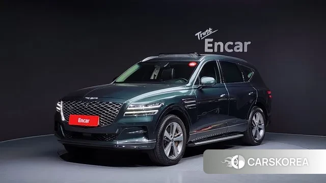 Genesis GV80 2022 Темно-зеленый из Кореи