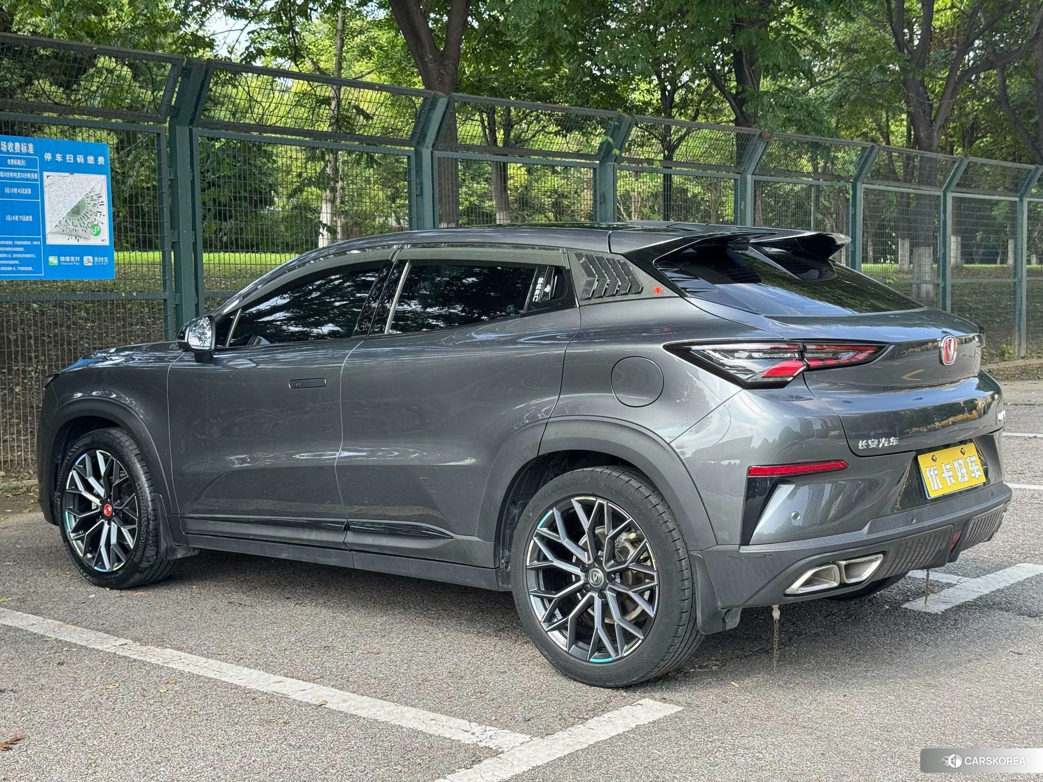 Chang'an UNI-T 2021 Темно-серый из Китая