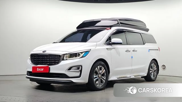 Kia The New Carnival 2019 Белый из Кореи