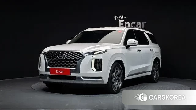 Hyundai Palisade 2021 Белый из Кореи