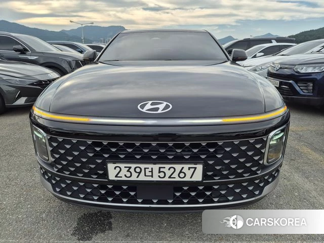 Hyundai Grandeur (GN7) 2023 Черный из Кореи