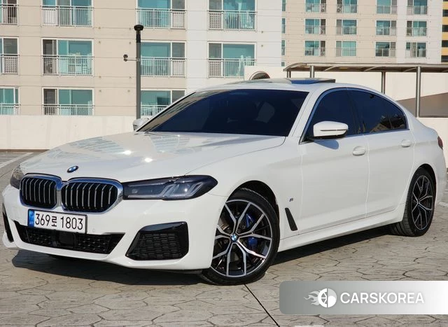 BMW 5 Series (G30) 2020 Белый из Кореи