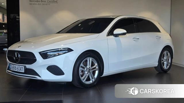 Mercedes-Benz A-Class W177 2024 Белый из Кореи